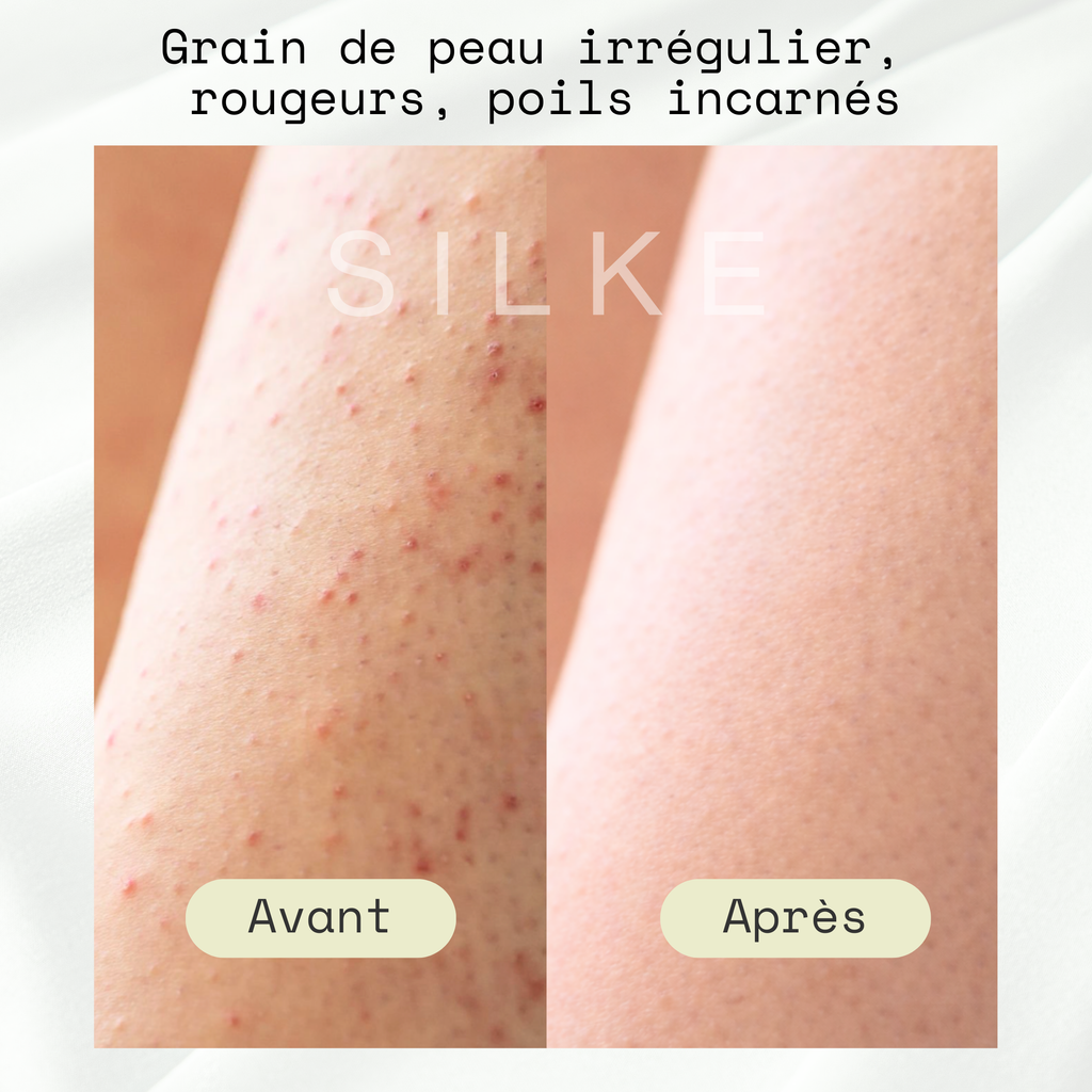 Gant exfoliant en soie