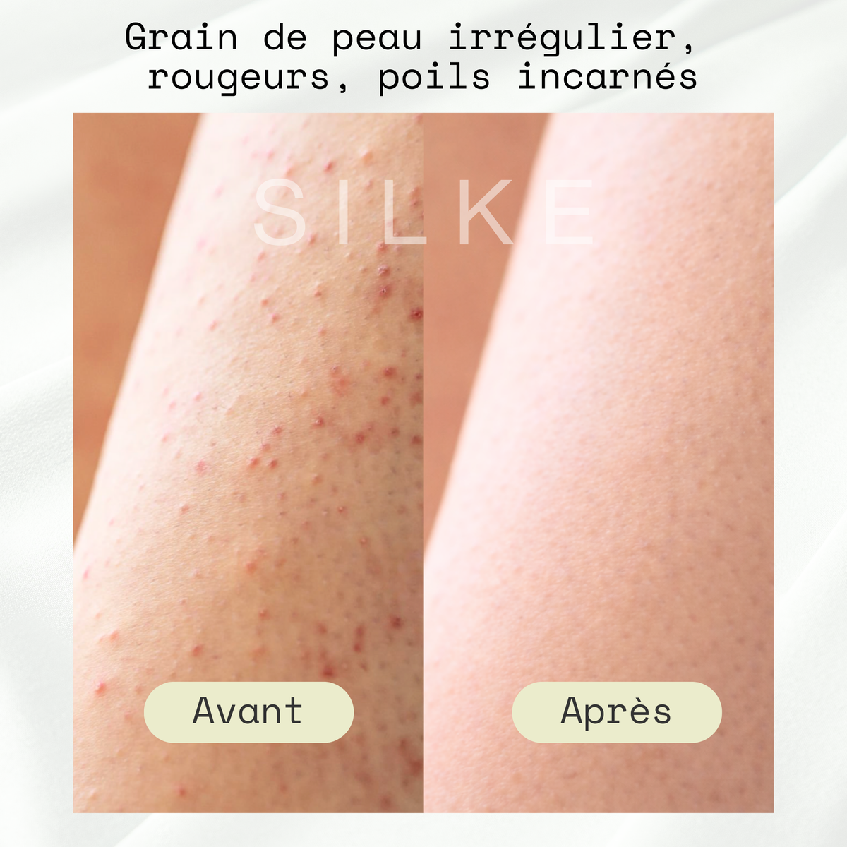 Gant exfoliant en soie